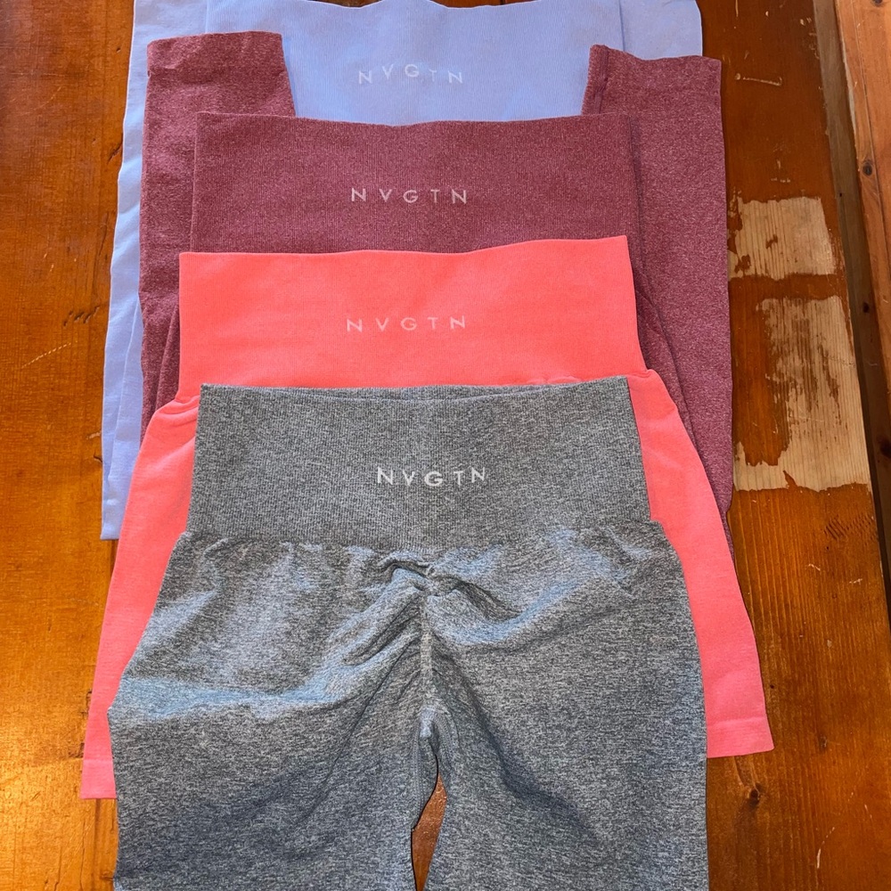 NVGTN Kids Bottoms - Gray